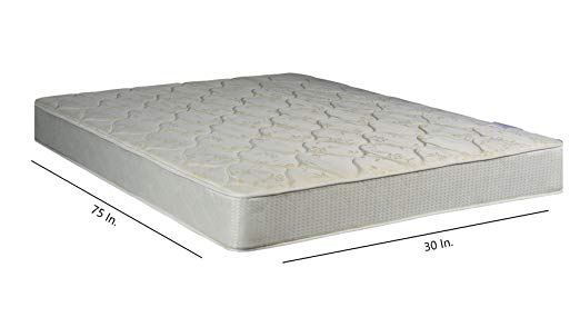 An image of Continental Sleep 100-2/6-1 Firm Pocketed Coil Full-Size 357 Innerspring Verticoil Unit VertiCoil Innerspring Unit 9-Inch Mattress | Know Your Mattress 