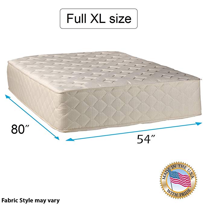 An image related to Dream Solutions USA CB680 Luxury Firm Pocketed Coil Full XL-Size Firm Poly Foam 14-Inch Mattress