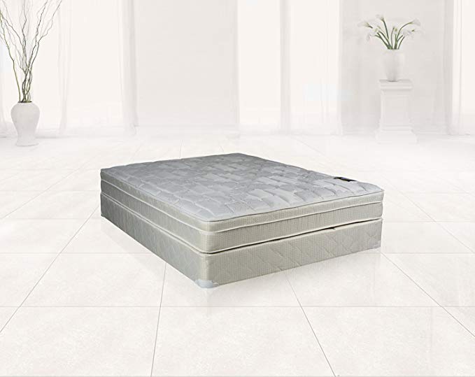 An image of Dream Solutions USA DS4400F Firm Euro Top Full-Size 357 Innerspring Verticoil Unit VertiCoil Innerspring Unit 10-Inch Mattress | Know Your Mattress 