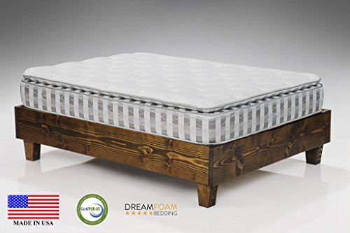 An image of Dreamfoam Bedding UDCQPT-K-C7 Firm Pillow Top King-Size Foam Base 11-Inch Mattress | Know Your Mattress 