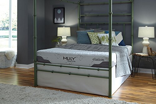 An image of Mlily Elation Memory Foam King-Size Foam Base Bamboo Charcoal-Infused Mattress | Know Your Mattress 