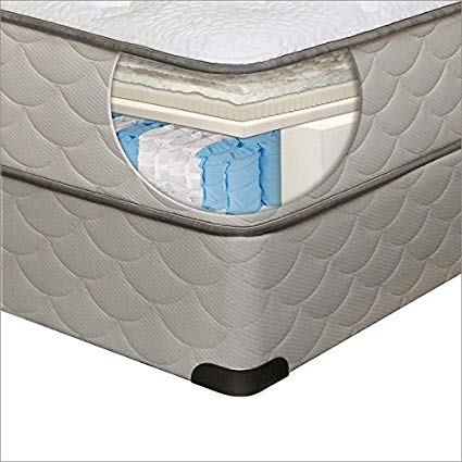 An image of Natura Green Spring Liberty Ultra Plush Innerspring Full-Size Foam Encased Coil Unity Mattress | Know Your Mattress 