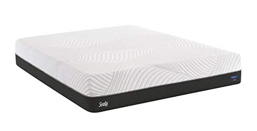 An image of Sealy 52339740 Plush Memory Foam Full-Size Foam Base 12.5-Inch Mattress | Know Your Mattress 