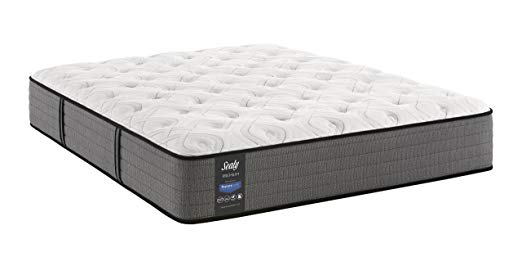 An image related to Sealy 52255761 Firm Innerspring King-Size DuraFlex Edge System Responsive SealyCool Gel Memory Foam 12.5-Inch Mattress