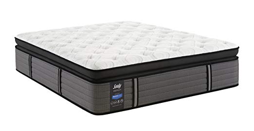 An image of Sealy 52257530 Firm Pillow Top Twin-Size DuraFlex Edge System SealySupport Foam 16-Inch Mattress