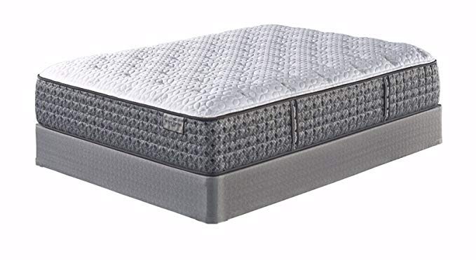 An image of Sierra Sleep by Ashley Mt Rogers Ltd Plush Collection M90451 Plush California King-Size 15-Inch Mattress | Know Your Mattress 