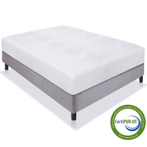 Best Choice Products Medium Firm Memory Foam Full Size Foam Base 10 Inch Mattress Know Your