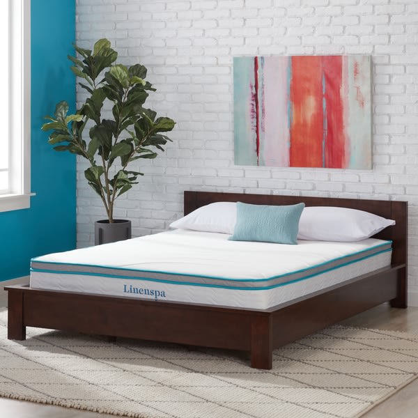 An image of OSleep 20133344 Firm Hybrid Full-Size 8-Inch Mattress