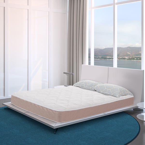 An image of Wolf Mattress TDOU-1050 Plush Innerspring Queen-Size 288 Innerspring 9-Inch Mattress