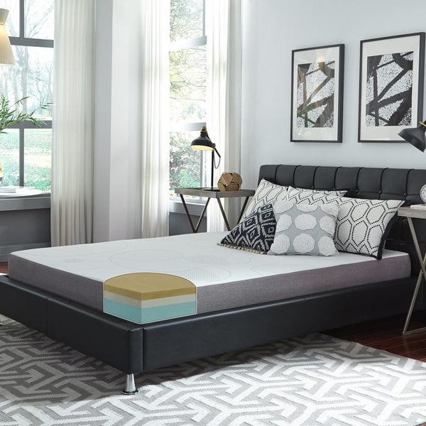 An image related to Slumber Solutions Memory Foam Queen-Size 8-Inch Mattress