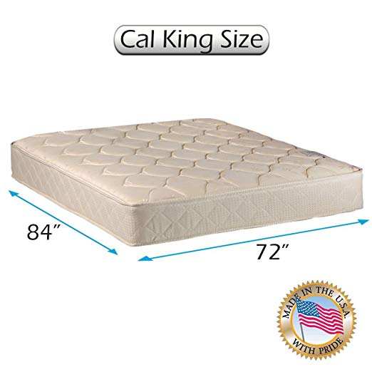 An image of Dream Solutions USA Firm Foam California King-Size Firm Poly Foam 9-Inch Mattress