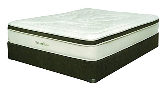 An image of Natura Unique 3VLJK6 NET Medium Firm Euro Top Twin-Size 12-Inch Mattress