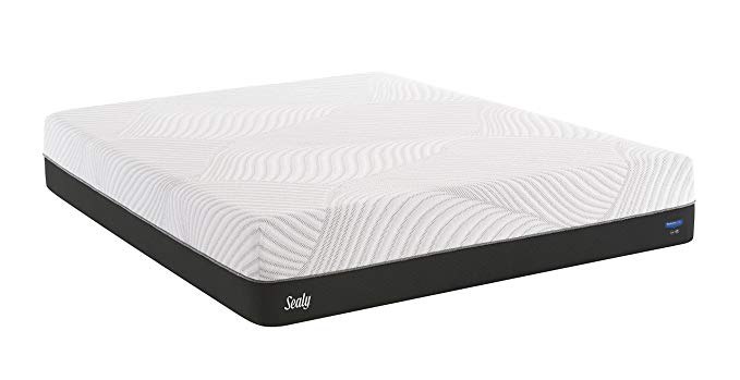 An image related to Sealy 52339751 Plush Memory Foam Queen-Size Foam Base 12-Inch Mattress