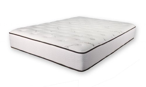 An image of Dreamfoam Bedding Firm Latex Foam King-Size Foam Base 10-Inch Mattress | Know Your Mattress 