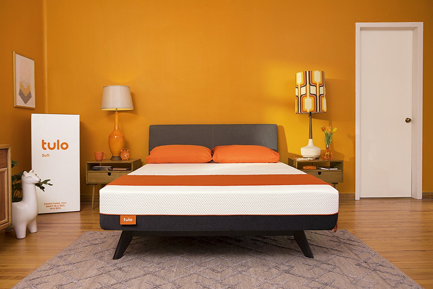 An image of Tulo Soft Memory Foam California King-Size 10-Inch Mattress