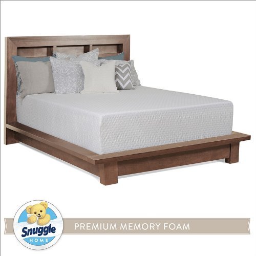 An image of Snuggle Home Plush Memory Foam Full-Size 14-Inch Mattress