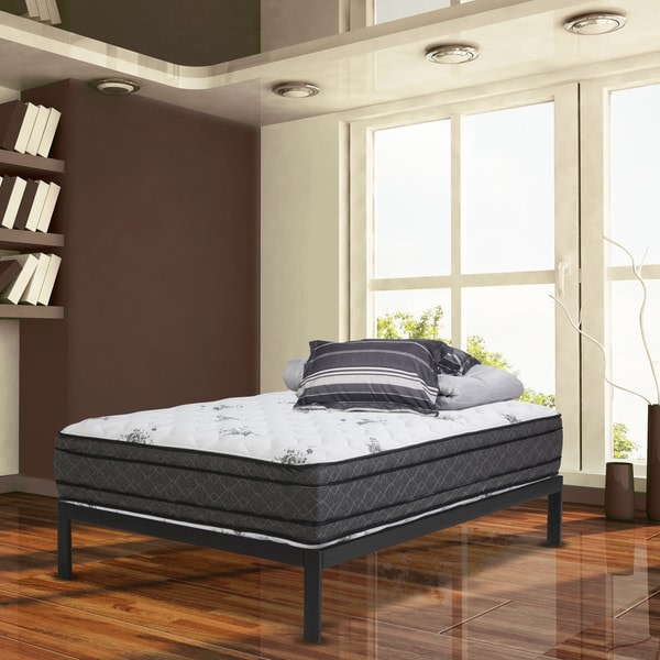 An image related to Wolf Mattress OTW3PL-9930 Plush Innerspring Full-Size Coil Springs 11-Inch Mattress