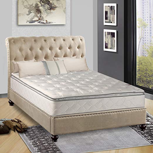 An image of Continental Sleep 301-3/3-1 Medium Firm Pocketed Coil Twin-Size 357 Innerspring Verticoil Unit VertiCoil Innerspring Unit 10-Inch Mattress | Know Your Mattress 