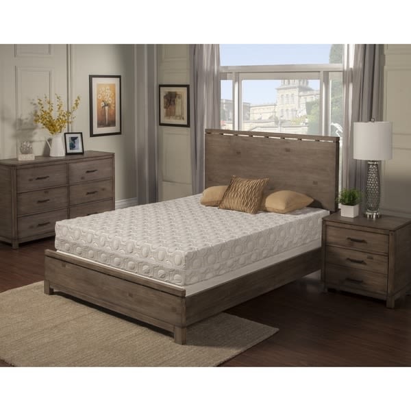 An image related to Blissful Nights 9BLSM-CK Firm Memory Foam California King-Size Bamboo Charcoal-Infused 9-Inch Mattress