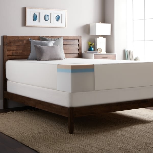 An image related to Select Luxury Plush Memory Foam Queen-Size 14-Inch Mattress