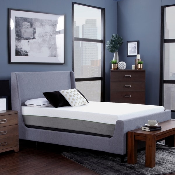 An image related to Blissful Nights 12BNCOPPER-F Medium Firm Memory Foam Full-Size Copper Infused 12-Inch Mattress