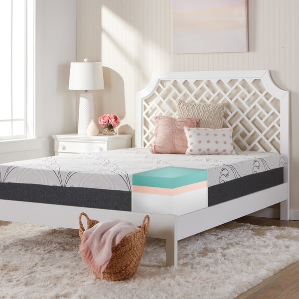 An image related to Comfort Dreams 3050851 Gel Memory Foam Queen-Size 12-Inch Mattress