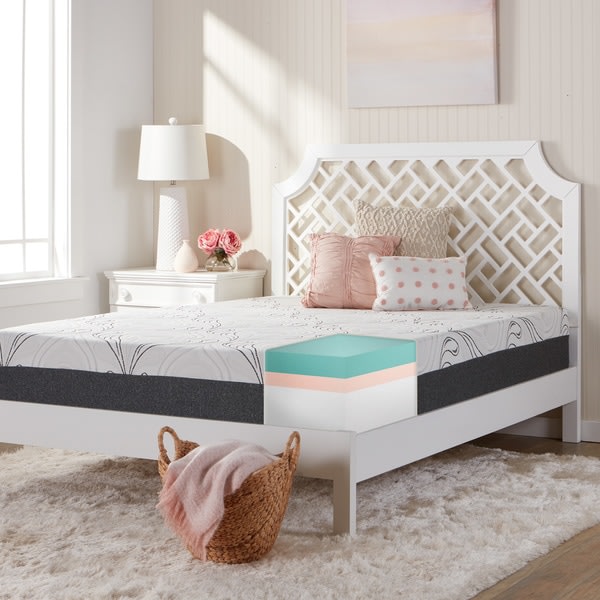 An image of Comfort Dreams 3050851 Gel Memory Foam Queen-Size 12-Inch Mattress | Know Your Mattress 