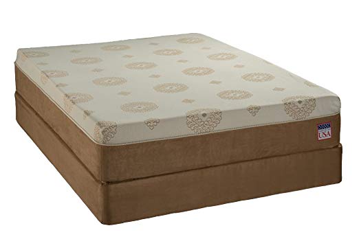 An image of Englander Sandalwood5123TM Memory Foam Twin-Size 8-Inch Mattress | Know Your Mattress 