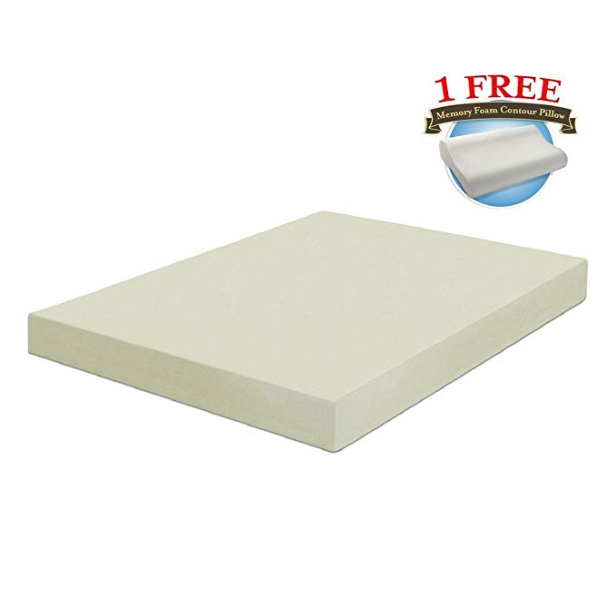 Bed Boss 21033SIESTA Memory Foam TwinSize Foam Base 12Inch Mattress