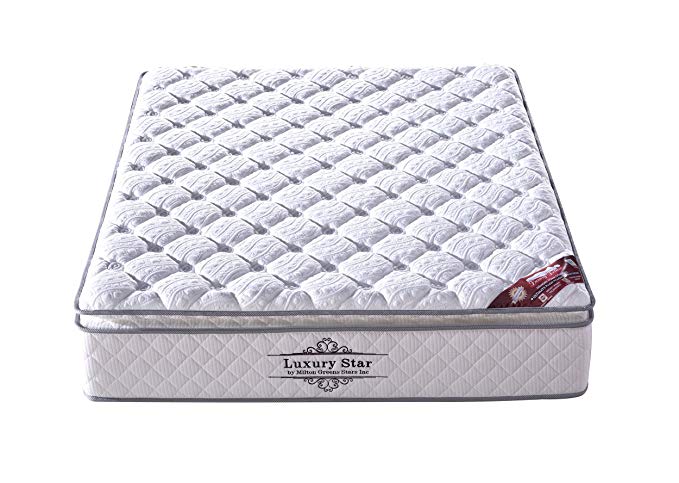 An image of Milton Greens Stars 5033 Queen Firm Pocketed Coil Queen-Size 13-Inch Mattress