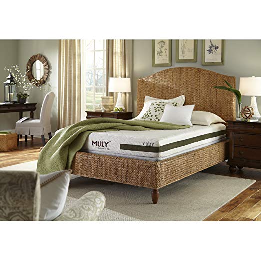 An image of Mlily Calm Firm Memory Foam Full-Size Bamboo Charcoal-Infused 8-Inch Mattress