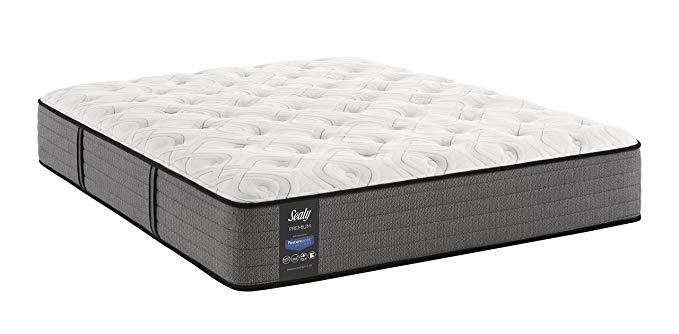 An image of Sealy 52255731 Firm Innerspring Twin XL-Size DuraFlex Edge System SealyCool Gel Memory Foam 12-Inch Mattress | Know Your Mattress 