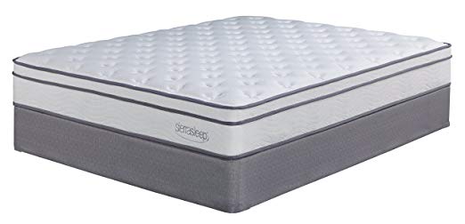 An image of Sierra Sleep by Ashley M90711 Soft Innerspring Twin-Size Pre-Compressed Coils 9-Inch Mattress