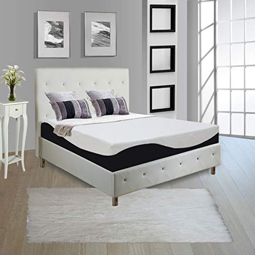 An image of Spring Coil 709BW-K Medium Firm Pocketed Coil King-Size 10-Inch Mattress