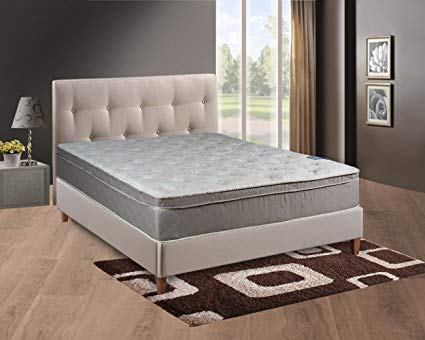 An image of Spring Coil FOAM ENCASED 446N-5/0-1 Medium Firm Pocketed Coil Queen-Size 396 Innerspring Verticoil Unit VertiCoil Innerspring Unit 10-Inch Mattress | Know Your Mattress 