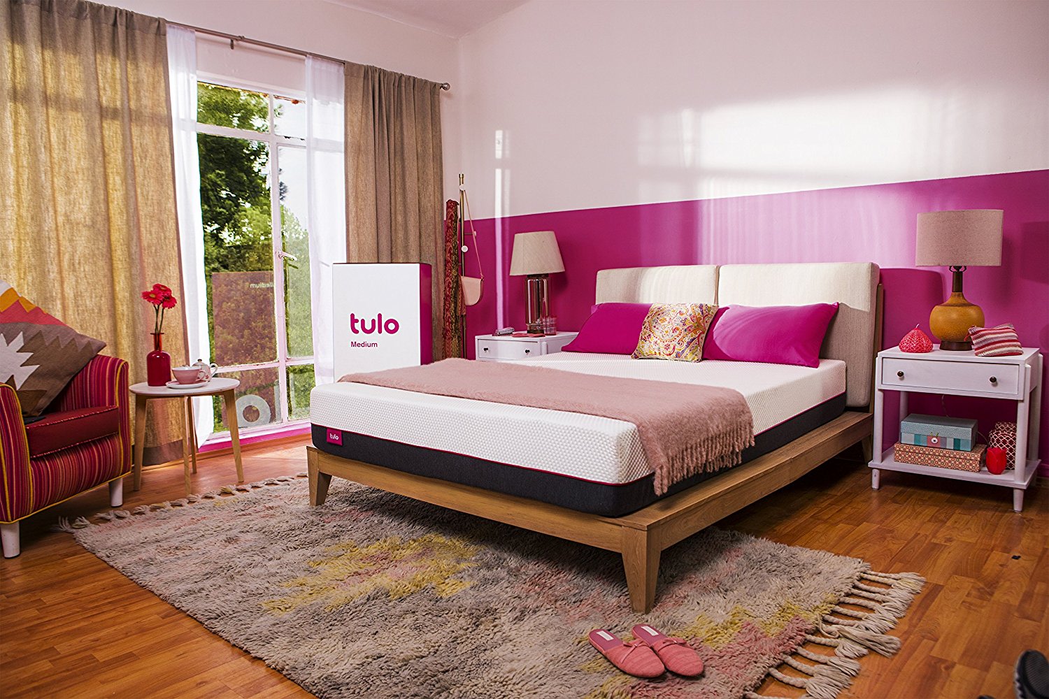 An image related to Tulo Firm Memory Foam Twin XL-Size 10-Inch Mattress