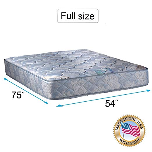 An image of Dream Solutions USA Chiro Premier Firm Foam Full-Size Firm Poly Foam 9-Inch Mattress