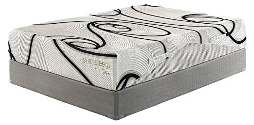 An image of Sierra Sleep by Ashley M99251 Plush Memory Foam California King-Size 12-Inch Mattress