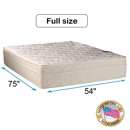 An image of Dream Solutions USA Beverly Hills Firm Foam Full-Size 490 Innerspring Coils 13-Inch Mattress | Know Your Mattress 