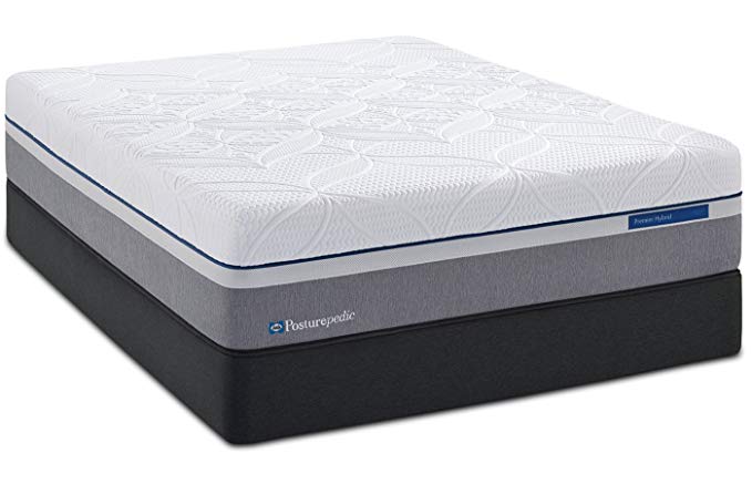 An image of Sealy 512272 Plush Hybrid Queen-Size 13-Inch Mattress