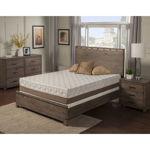 An image of Blissful Nights Firm Memory Foam Twin XL-Size Bamboo Charcoal-Infused 11-Inch Mattress | Know Your Mattress 