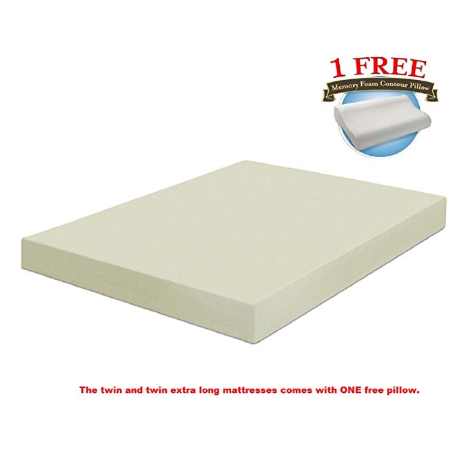 An image related to Foam Mattress Discounts Firm Memory Foam Twin XL-Size Foam Base 12-Inch Mattress