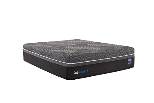 An image related to Sealy Plush Hybrid Split California King-Size Response Pro HD Zoned Coil System Foam Base 14-Inch Mattress