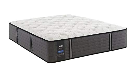 An image related to Sealy 52257362 Plush Innerspring California King-Size DuraFlex Edge System SealyCushion Foam 14-Inch Mattress