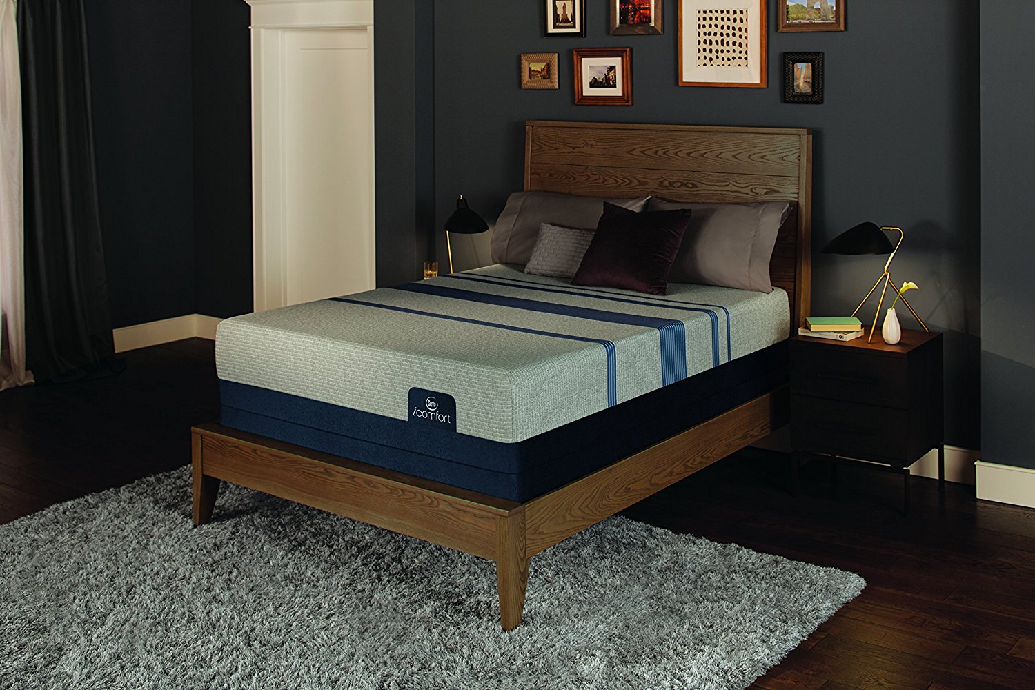 serta queen gel foam mattress