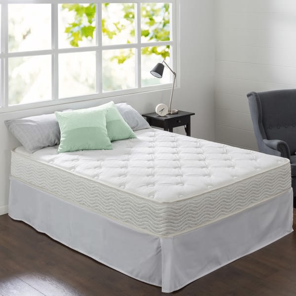 An image related to Priage OS-BNSM-10Q Firm Innerspring Queen-Size Coil Springs 10-Inch Mattress