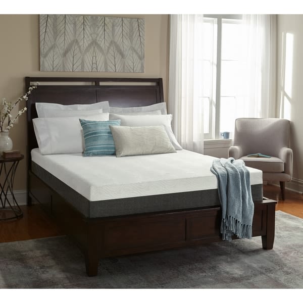 An image related to Sarah Peyton 1001205 Firm Memory Foam Queen-Size 10-Inch Mattress