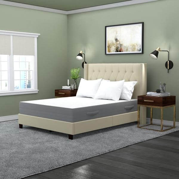 An image of Handy Living 768G-FULL Firm Pocketed Coil Full-Size Pocket Spring Coil 8-Inch Mattress