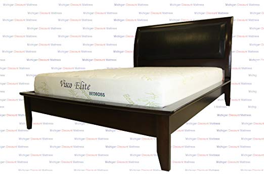 An image related to Bed Boss Firm Memory Foam King-Size Bamboo Charcoal-Infused 8-Inch Mattress