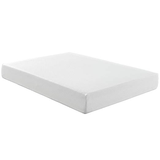 An image of America Luxury-Bedroom Memory Foam Queen-Size Foam Base 10-Inch Mattress